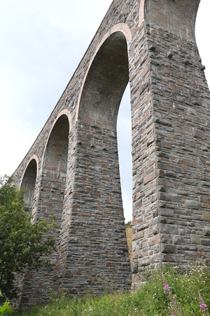 DG277549. The viaduct. Cynghordy. 25.7.17