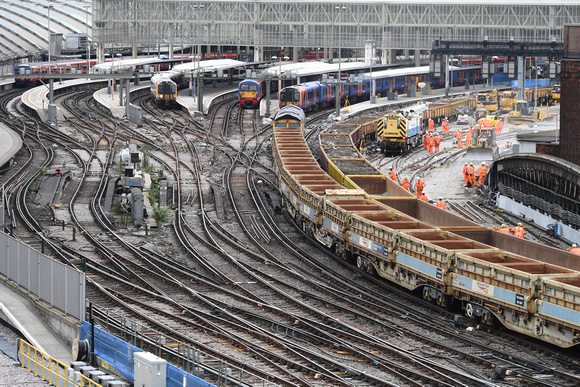 DG278533. Platform rebuilding. Waterloo upgrade. 8.8.17