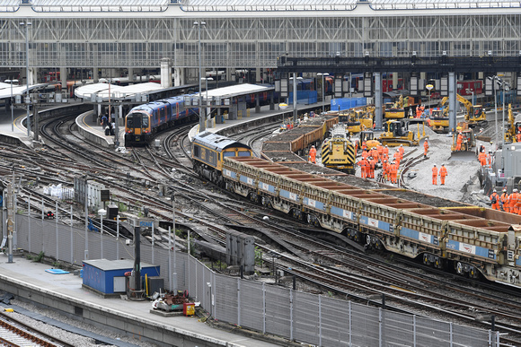 DG278522. Platform rebuilding. Waterloo upgrade. 8.8.17