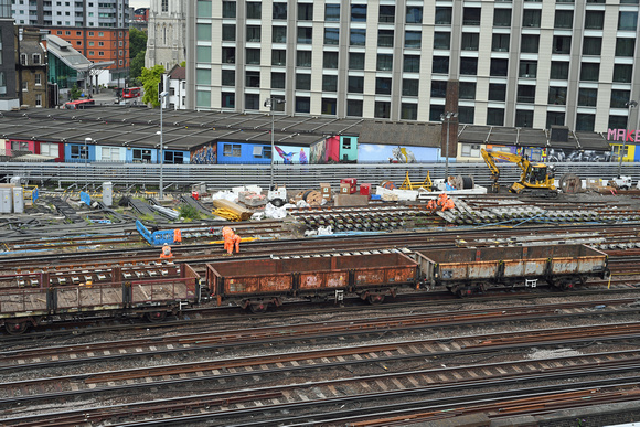 DG278558. Platform rebuilding. Waterloo upgrade. 8.8.17
