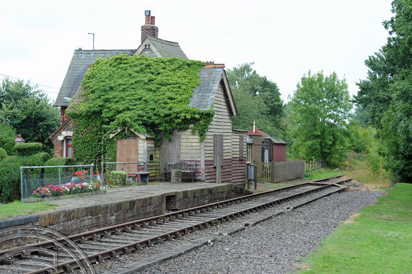 DG89742. E-W rail. Former Station. Swanbourne. Buckinghamshire. 11.8.2023.