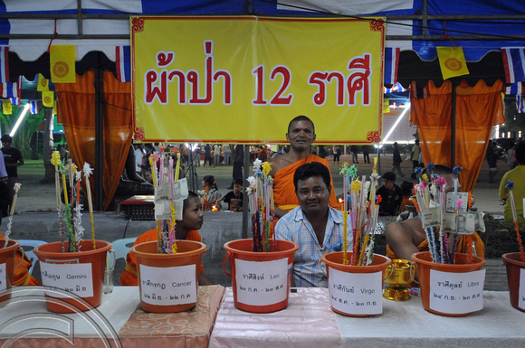 TD10653. Donations. Temple festival. Thailand. 23.1.09.