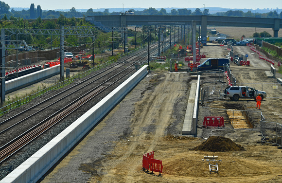 DG401942. New South station taking shape. Cambridge. 7.9.2023.