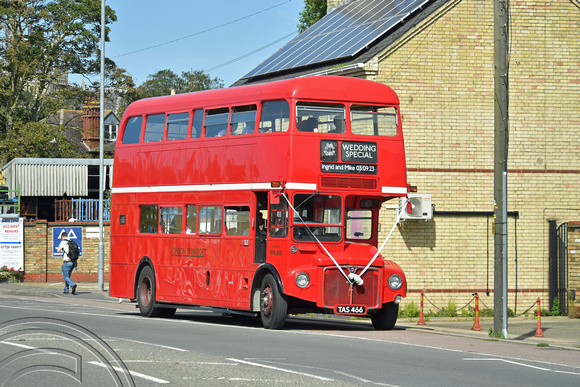 DG401403. Wedding bus. Ely. Cambridgeshire.  3.9.2023.