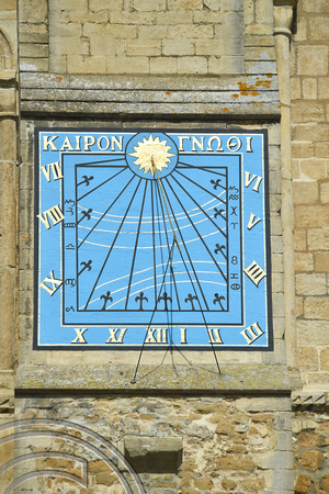 DG401410. Sundial The Cathedral. Ely. Cambridgeshire.  3.9.2023.