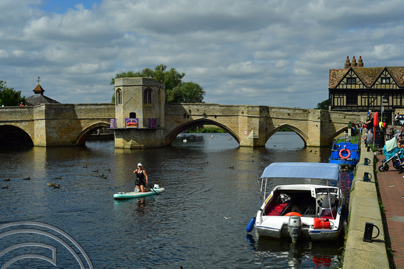 DG401361. The bridge. St Ives. Cambridgeshire. 2.9.2023.