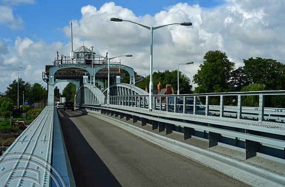 DG379339. Cross Keys Bridge. Former rail and road swing bridge. Sutton Bridge. Lincolnshire. 9.9.2022.