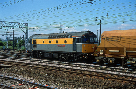 03883. 33051. On a stone train. Stratford. 27.6.1994