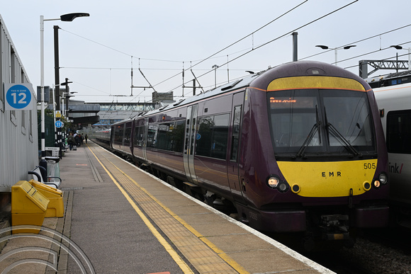 DG432324. 170505. 2K14. 1226 Peterborough to Doncaster. Peterborough. 4.11.2024.