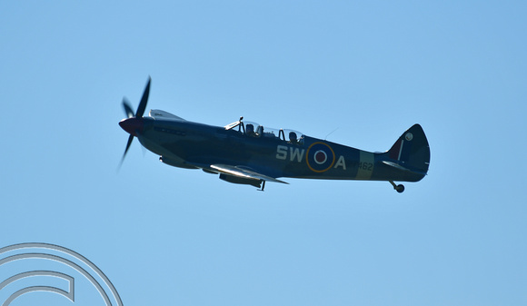 DG401593. PT462. Spitfire Mk IX.  Duxford. Cambridgeshire. 5.9.2023.