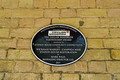 DG350639. Station plaque. Wickham Market. 9.6.2021.