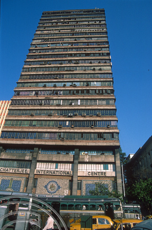 T6772. Decrepit skyscraper. Calcutta. West Bengal. India. February 1998