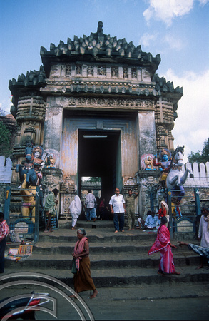 T6692. Gate to the Jagganath Temple. Orissa. India. February 1998