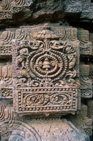 T6742. Carvings on the Sun temple. Konarak. Orissa. India. February 1998