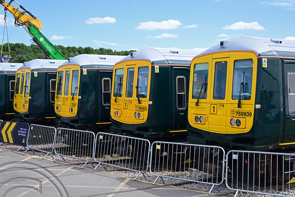 DG419259. 769923. 769947. 769928. 769939.  RAIL live. Long Marston. 20.6.2024.