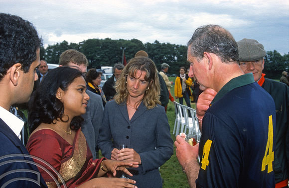Lynn and The Prince of Wales. Actionaid event 2000
