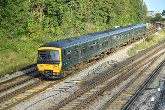 DG403741. 165113. 1O62 0901 Reading to Gatwick Airport. Guildford. 29.9.2023.