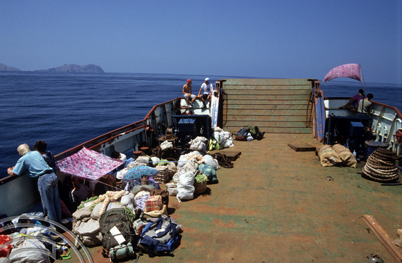 T4008. Flores Ferry. Komodo. Indonesia. 1992.