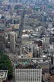 DG297781. Manhattan skyline seen from the Empire state building. New York. USA. 28.5.18