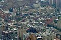 DG297805. Manhattan skyline seen from the Empire state building. New York. USA. 28.5.18