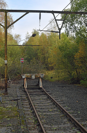 DG404371. The end of the line. Hadfield. Derbyshire. 12.10.2023.