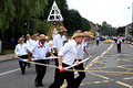 DG426778. Rushbearing festival. Sowerby Bridge. West Yorkshire. 7.9.2024.