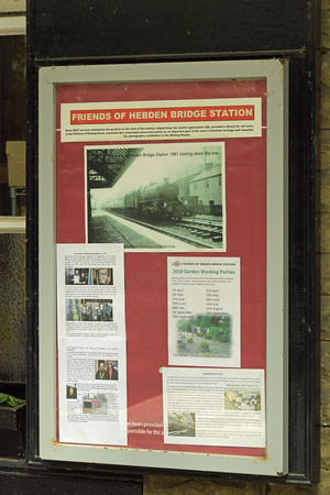 DG300396. Community rail poster. Hebden Bridge. 22.6.18