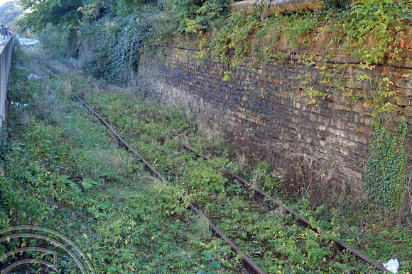 DG405539. Disused railway. Fox Valley. Stocksbridge. South Yorkshire. 25.20.2023.