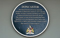 DG354392. Plaque. Doncaster. 19.8.2021.