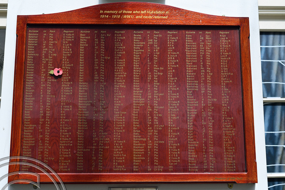 DG304370. WW1 memorial board.Hull. 1.8.18