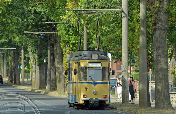 DG308571. Tram 31. Waltersdorf tramway. Waltersdorf. Germany. 17.9.18