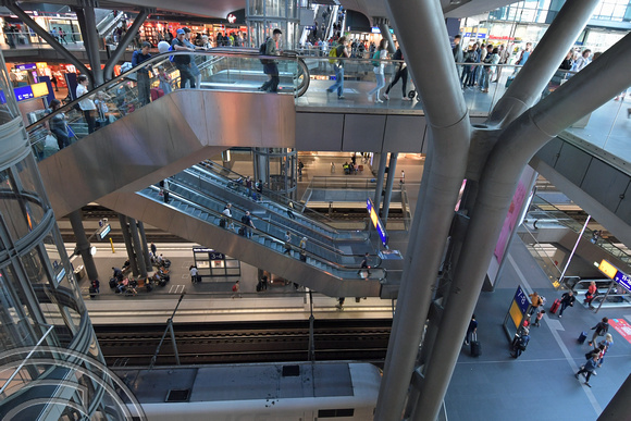 DG308486. The Hauptbahnhof. Berlin. Germany. 16.9.18