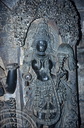 T5880. Hoysaleshwara Temple. Halebid. Karnataka. India. January 1996