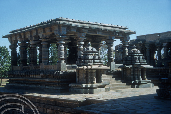 T5891. Hoysaleshwara Temple. Halebid. Karnataka. India. January 1996