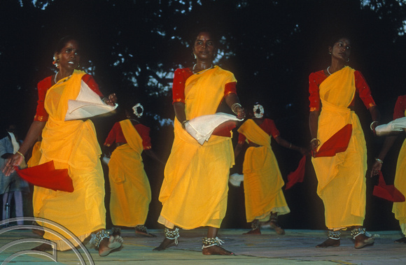 T6603. Dance festival. Mahabalipuram. Tamil Nadu. India. February 1998