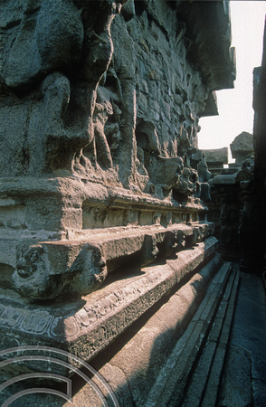 T6647. The shore temple. Mahabalipuram. Tamil Nadu. India. February 1998
