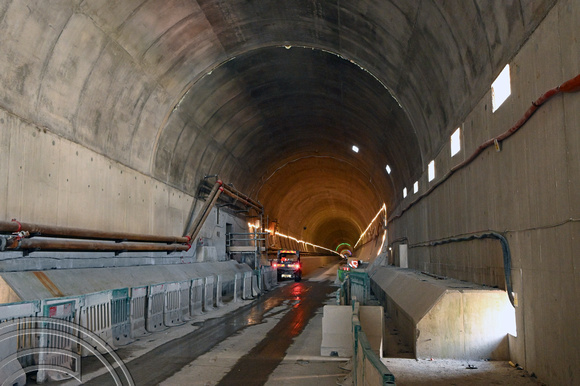 DG443471. HS2 Chiltern tunnel porous portal. Up line. West Hyde. 8.4.2025.