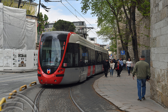DG393348. Tram 824. Alemdar Cd. Istanbul. Turkey. 6.5.2023.