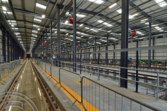 DG400891. New Siemens train building factory. Goole. Yorkshire. 17.8.2023.