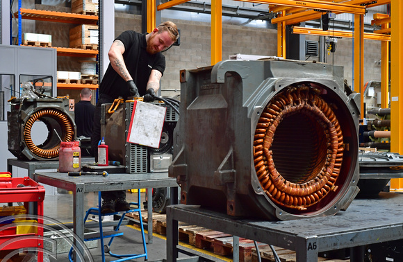 DG400934. New Siemens component overhaul workshops. Goole. Yorkshire. 17.8.2023.