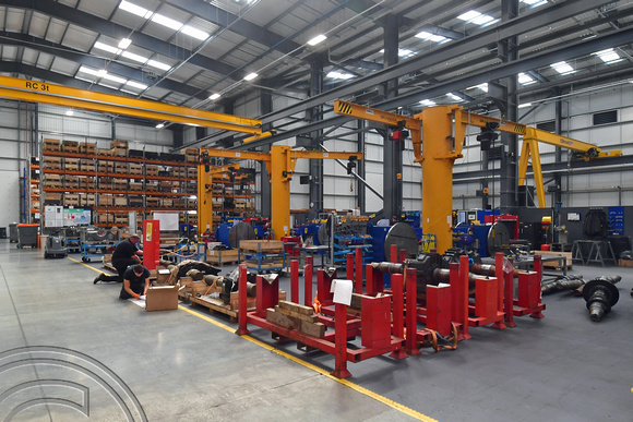 DG400953. New Siemens component overhaul workshops. Goole. Yorkshire. 17.8.2023.