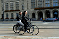 DG381798. Cyclists. Coolsingel. Rotterdam. Holland. 25.9.2022.