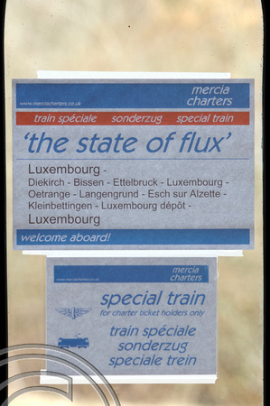 FDG3303. Tour label. Luxembourg. 25.3.06.