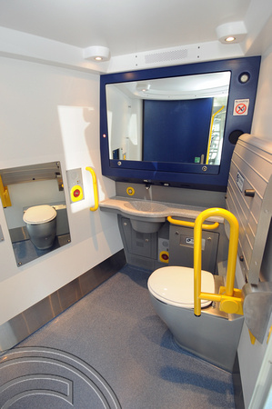 DG50388. Class 380 disabled toilet. Krefeld Germany. 28.4.10.