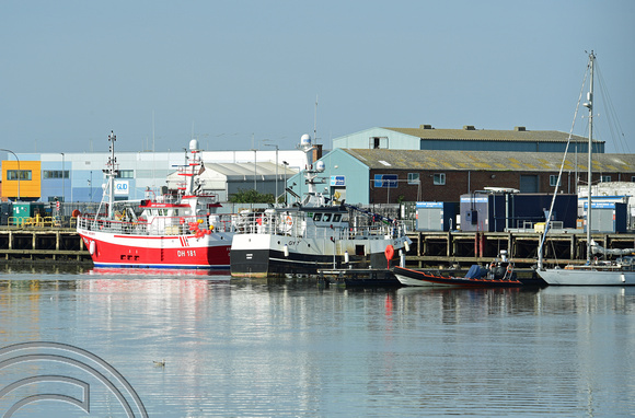 DG358466. Boats in No 3 Fish Dock. Grimsby. 21.9.2021.