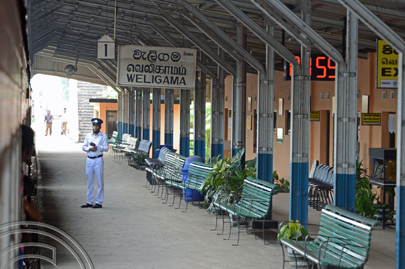DG238584. Station staff. Weligama. Sri Lanka. 29.1.16