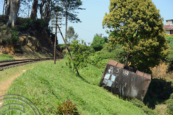 DG238090. Abandoned wagon West of Haputale. Hill Country. Sri Lanka. 18.1.16.