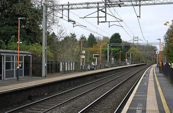 DG432869. View of the station. Berkswell. 12.11.2024.