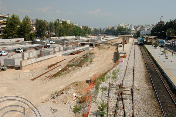 FDG05901. New station. Larissa. Athens. Greece. 14.6.07.