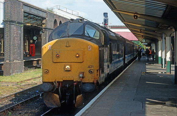 05902. 37421. 17.41 to Holyhead. Chester. 12.7.1996